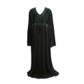 Women's TMS Long Patterned Top Abaya